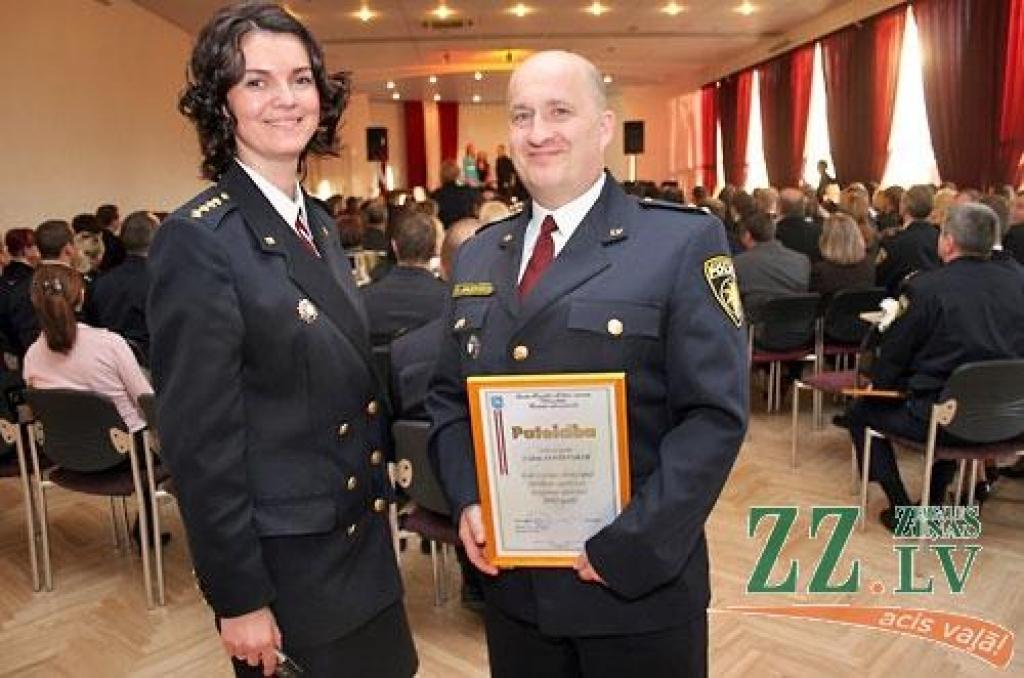 Iedzīvotāju izraudzītie labākie - Ieva Sietniece un Uldis Janševskis.
Autors: Agris Samcovs.