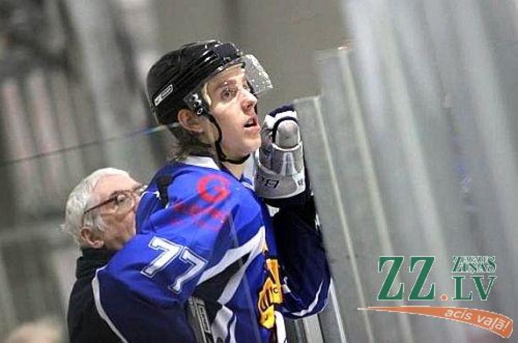 «Ozolnieki-Juniors» hokejists Miks Lipsbergs.
Autors: Krišjānis Grantiņš.