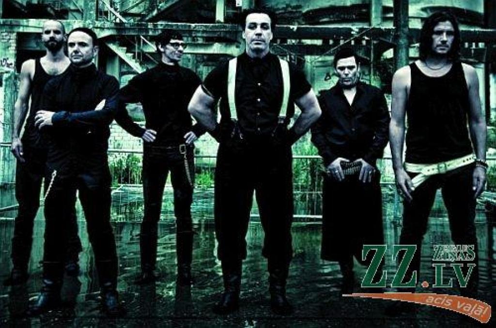 Vācu grupa «Rammstein».
Autors: Publicitātes foto