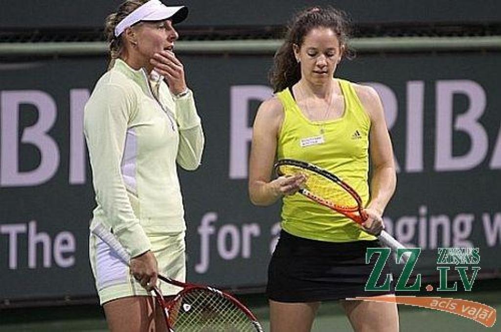 Līga Dekmeijere un Petija Šnīdere Maijami.
Autors: sportacentrs.com