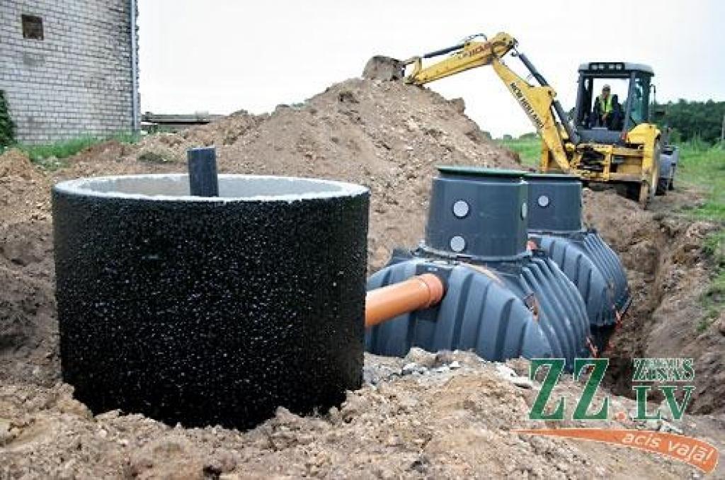 Vircavas ciemata jauno attīrīšanas iekārtu izbūves sākums 2009. gada 23. jūlijā.
Autors: Agris Samcovs