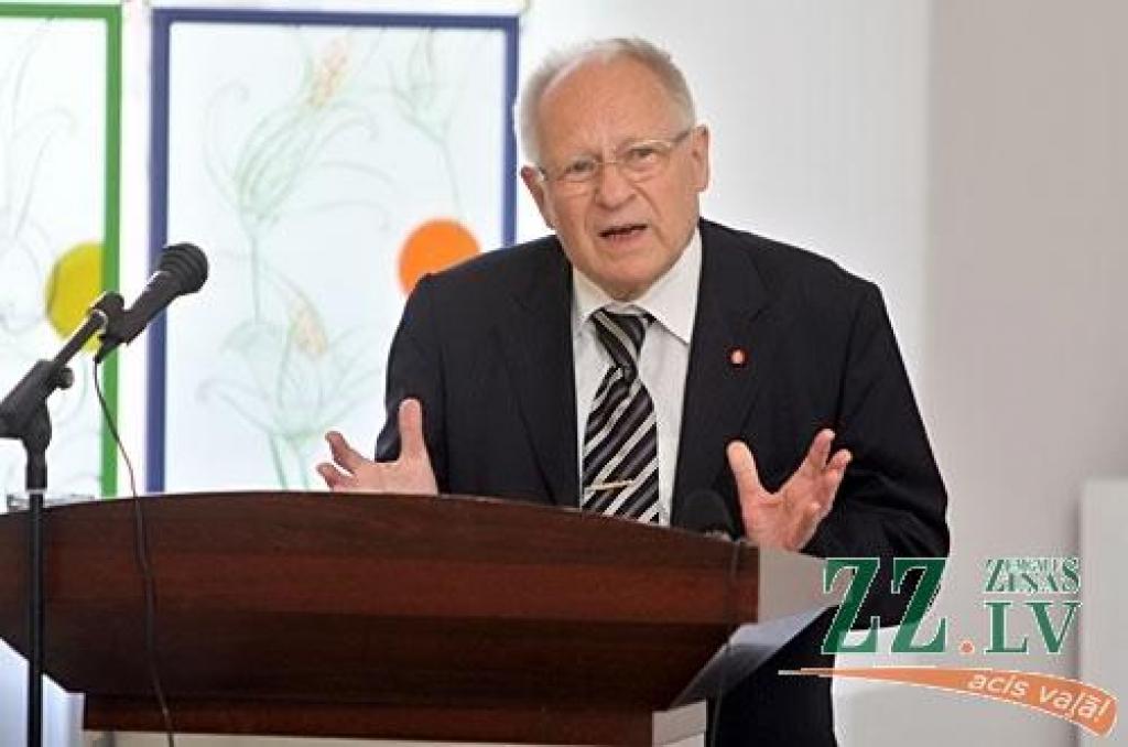 Akadēmiķis Jānis Stradiņš.
Autors: Agris Samcovs