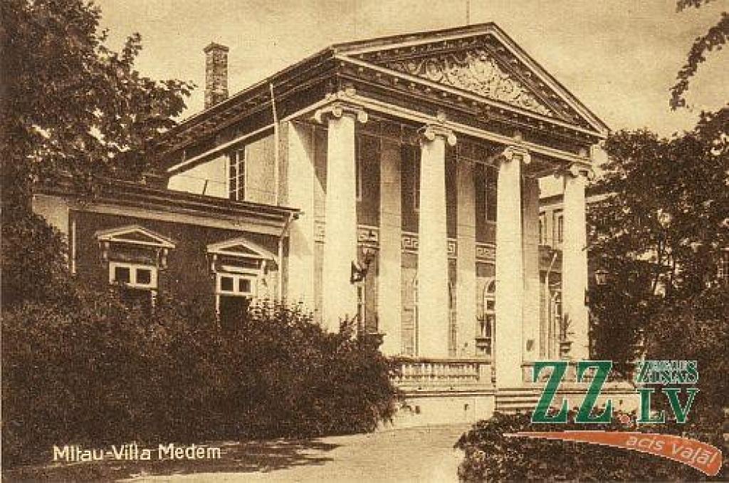 «Villa Medem» ar tagadējo adresi Uzvaras ielā 55, šķiet, ir vienīgais veco Zemgales muižnieku nams, kurš Jelgavā palicis. Citi nami, kas pārsvarā atradās gar Driksas krastu, ir karā nopostīti. Jau ēkas nosaukumā ietverts, ka tā piederējusi...