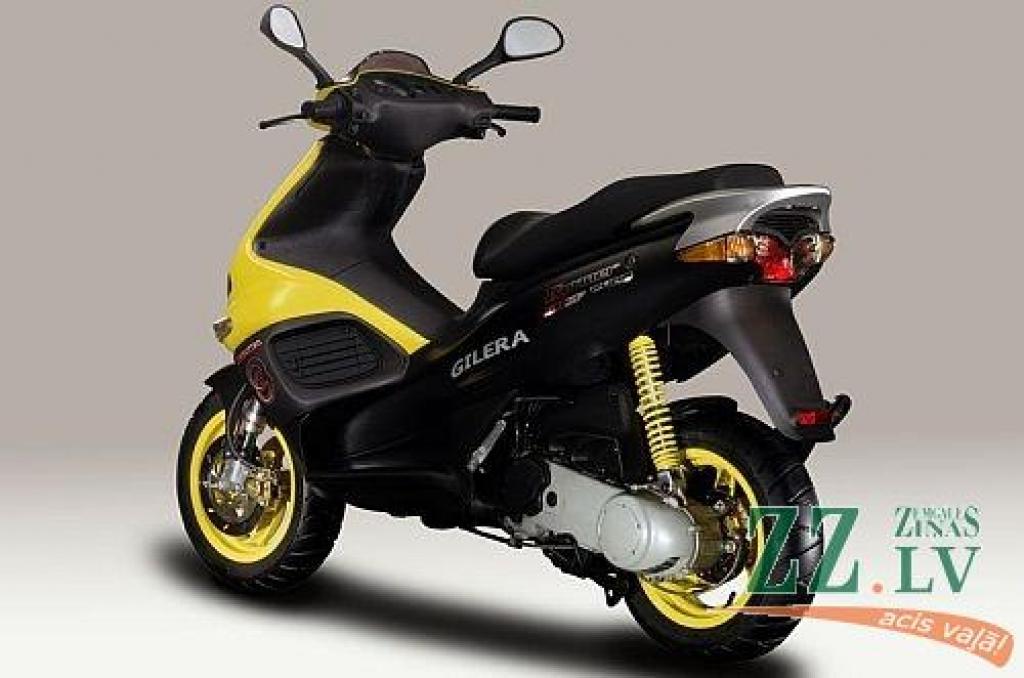 Skūters «Gilera Runner 50», kas ir līdzīgs modelis cietušo motorolleram.
Autors: Publicitātes foto