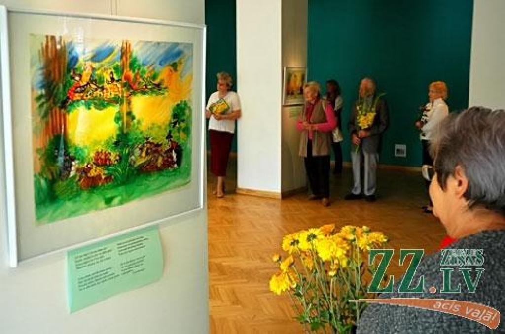 «Paldies, ka atnācāt uz Tērvetes mežu,» savas izstādes atklāšanā, kas iekārtota kultūras namā pašā Jelgavas centrā, klātesošos vakar uzrunāja māksliniece Anna Ziemele.

«Latvijā ir ļoti daudz skaistu vietu, un viena no tām ir Tērvete. Ja...