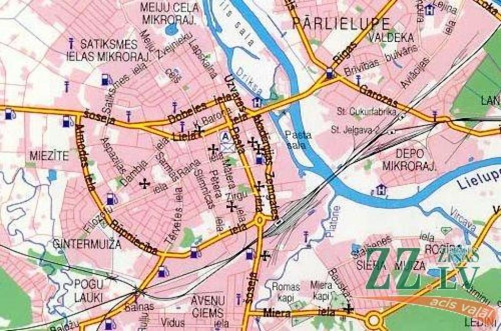 Autors: fragments no «Jāņa sētas» veidotas tūrisma kartes