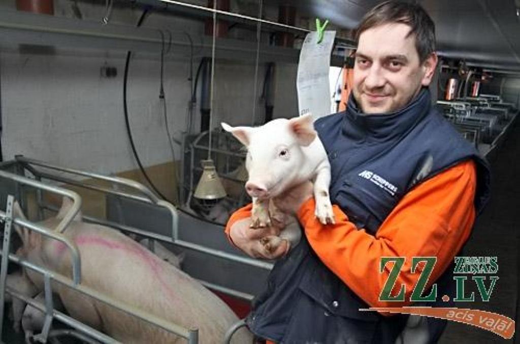 SIA «PF Vecauce» valdes priekšsēdētājs Kristaps Melbārdis.
Autors: Agris Samcovs