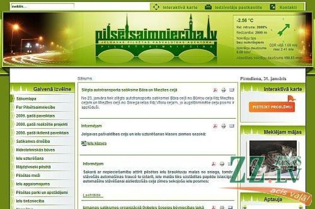 Autors: ekrānšāviņš no pilsetsaimnieciba.lv