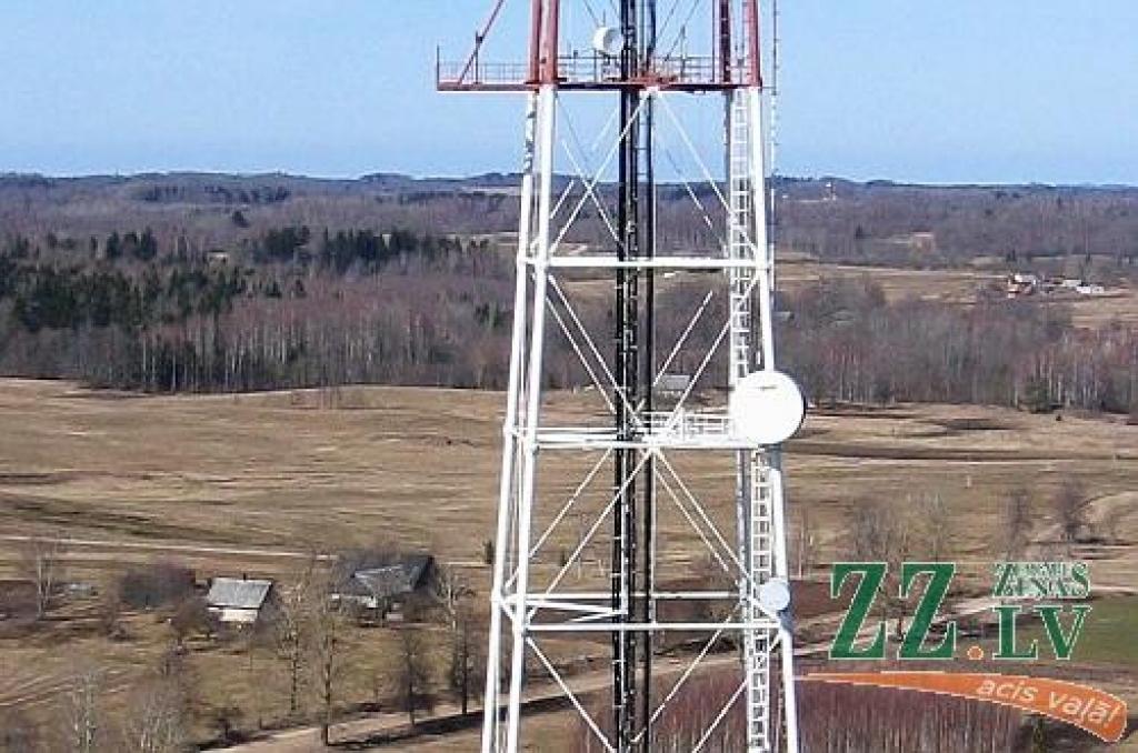 Fragments no LVRTC torņa Cesvainē.
Autors: Guntars Biedriņš / no LVRTC arhīva