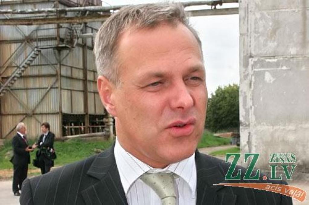 «Jelgavas cukurfabrikas» vadītājs Jānis Blumbergs.
Autors: no ZZ arhīva