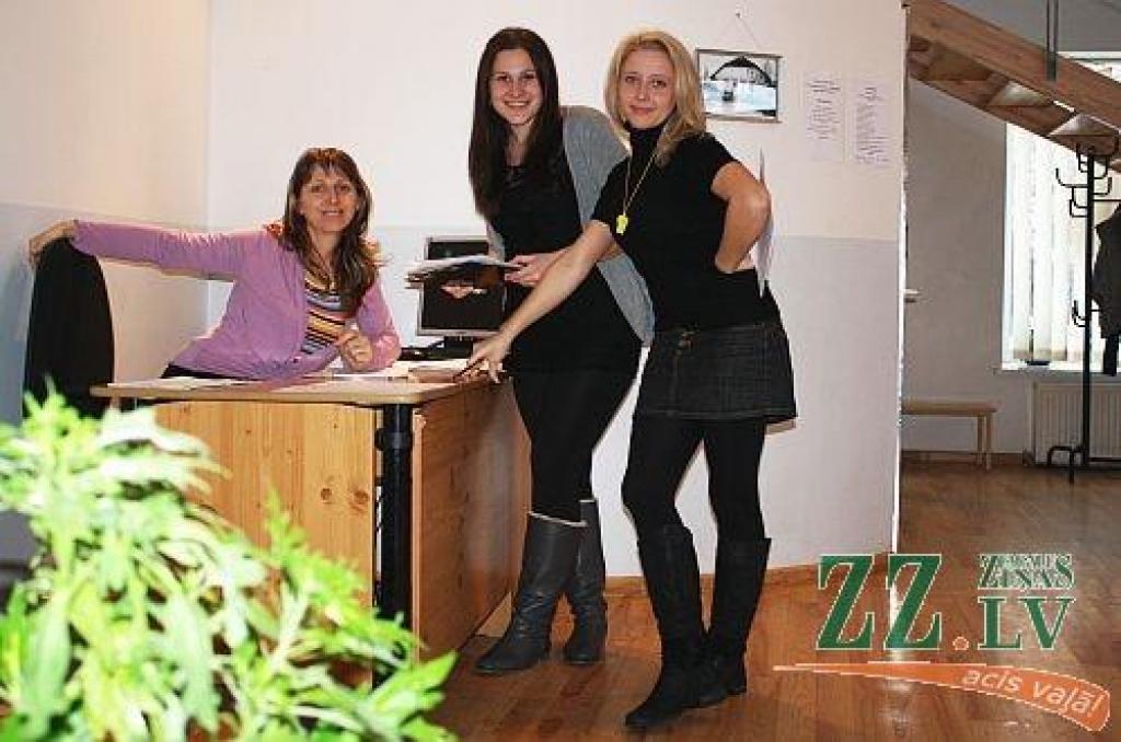 Galvenie organizatori - Inese Skromane, Marta Drupa un Alīna Ankudoviča.
Autors: Staļģenes Bērnu un jauniešu izglītības un iniciatīvas centrs