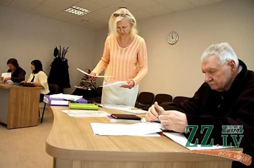 Iveta Daugule (centrā).
Autors: Agris Samcovs