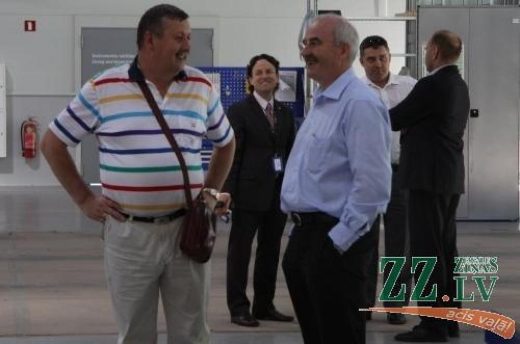 Andris Rāviņš (pa labi) un Pēteris Bila.
Autors: Armands Lazdiņš