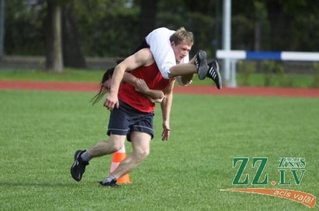 Kristīne Vīksniņa un Jānis Nartišs.
Autors: Armands Lazdiņš