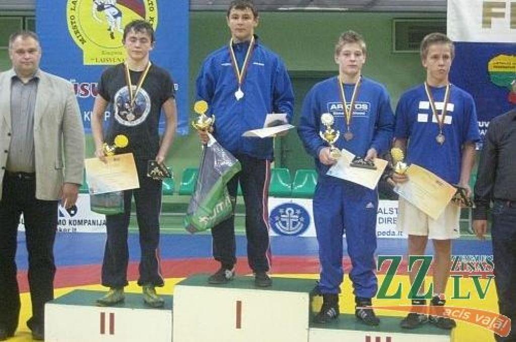 Zelta medaļas ieguvējs Alberts Jurčenko. 
Autors: No sportista personīgā albuma