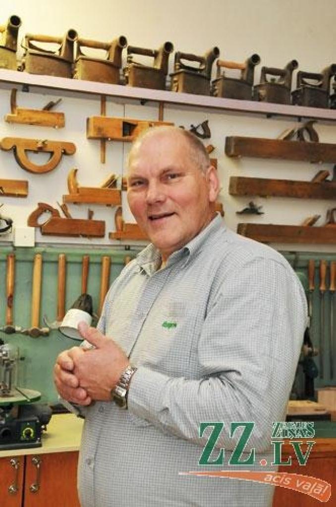 Aivars Poriņš trīsdesmit gados savācis iespaidīgu kolekciju.
Autors: Dainis Ģelzis 