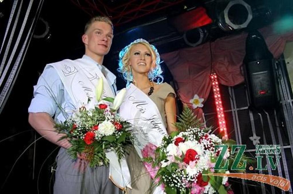14.janvārī kronēti «Mis un Misters Jelgava 2011» - Līga Vosele un Juris Leonovičs.
