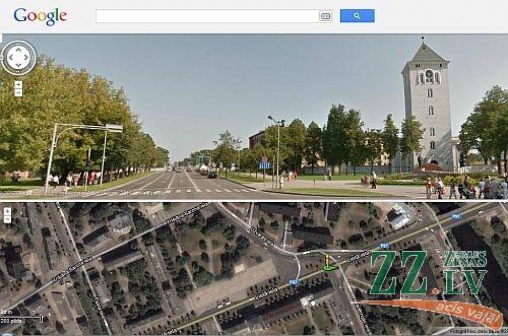 Autors: ekrānšāviņš no «Google Street View»