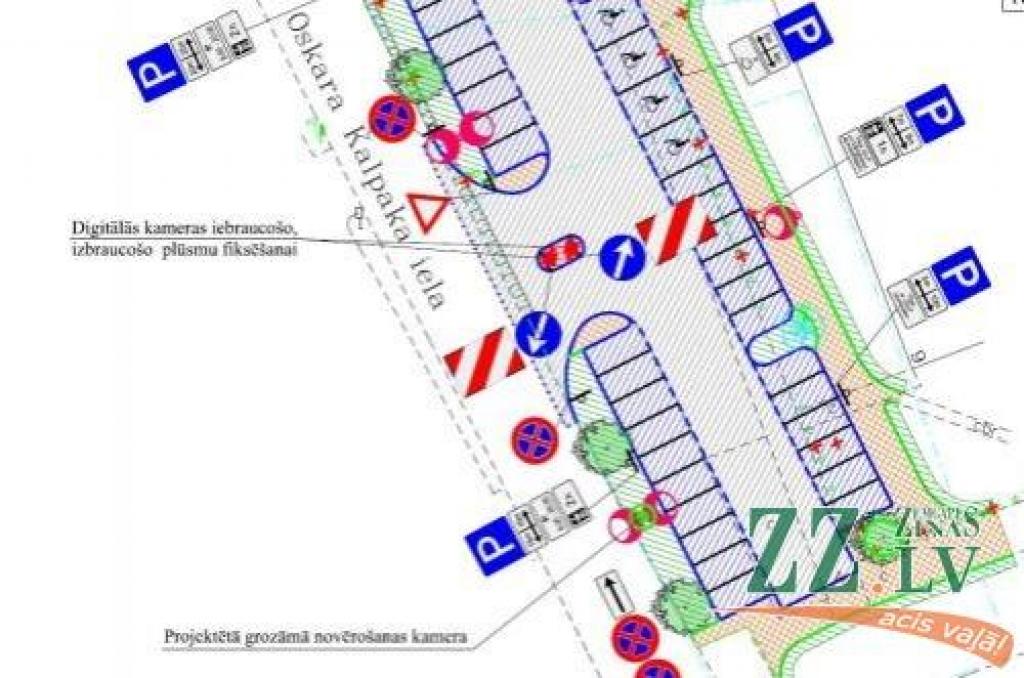 Autors: ekrānšāviņš no projekta dokumentācijas