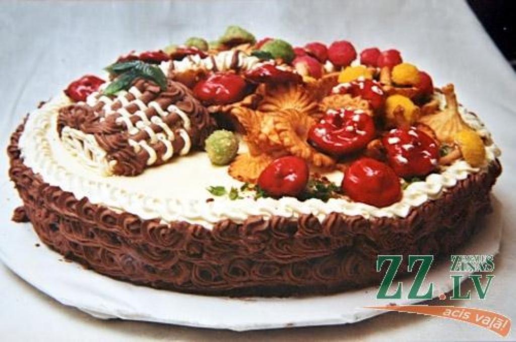 Viena no Ilzes Miezītes tortēm.
Autors: Agris Samcovs
