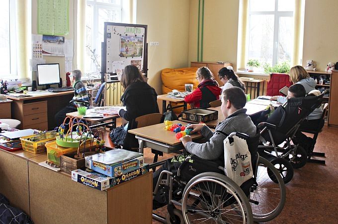 Jelgavas 1. internātpamatskolas «Draugu klase»
Autors: no skolas albuma