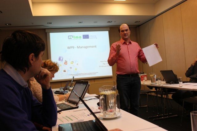 «Telecentre Multimedia Academy» nodarbība Rīgā šā gada februārī