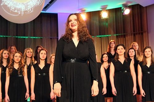 Līga Celma-Kursiete un koris «Spīgo»
Autors: Agris Samcovs