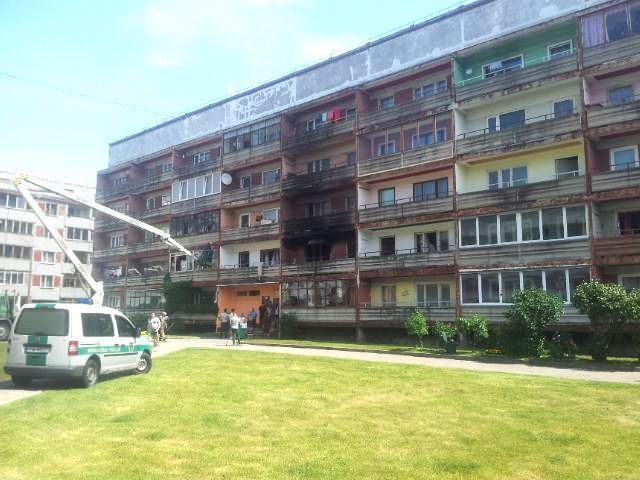 Tā Vānes ielas 11.nams izskatās dienā.
Autors: Twitter lietotājs @Gertsons