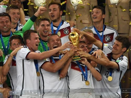 Vācijas futbolisti svin panākumu

Autors: Foto:AFP/Scanpix