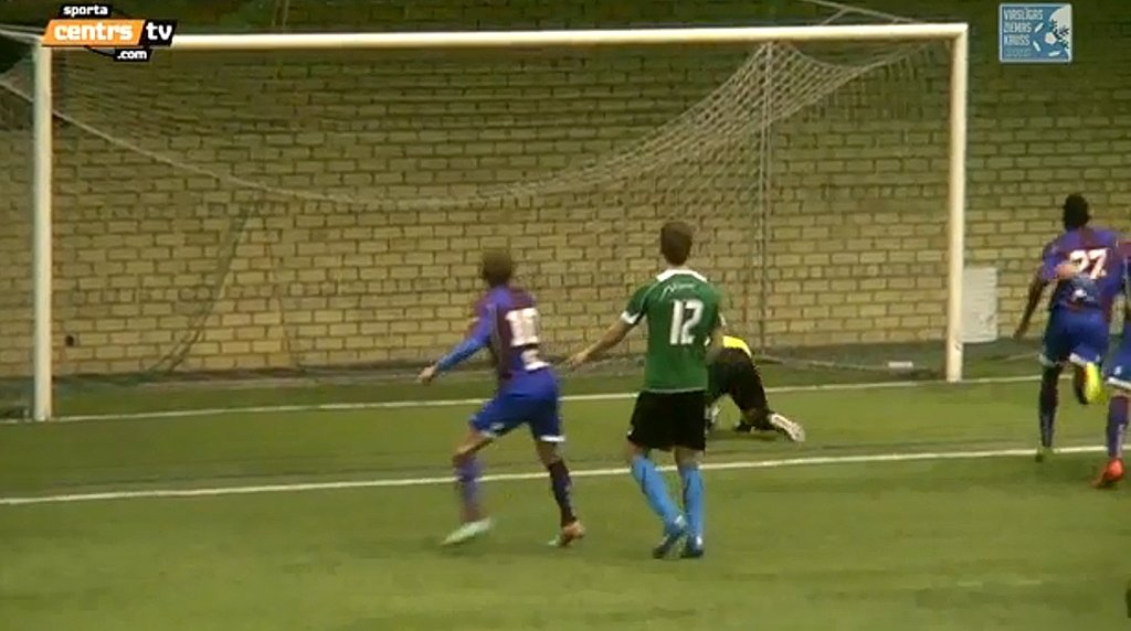 Artis Jaudzems (10. numurs) 56. minūtē izvirzīja «Jelgavu» 2:1 vadībā.