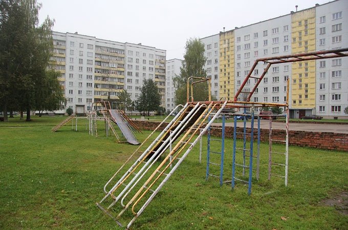 Loka maģistrāles 7., 11., 13 un 15. ēkas pagalms
Autors: Raitis Puriņš