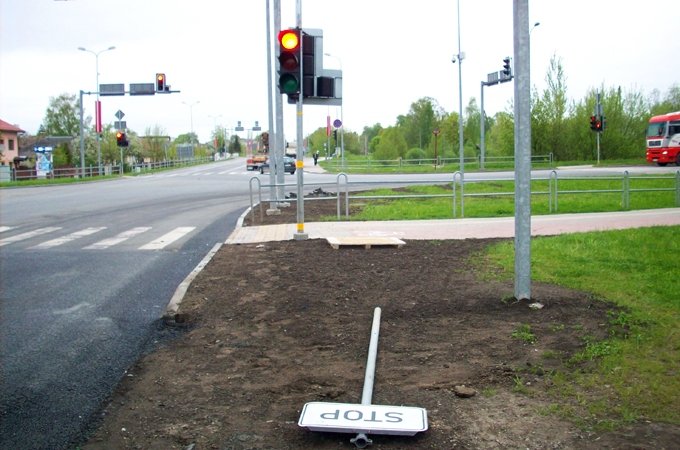 Šādu foto redakcijai iesūtīja mūsu lasītāja, paužot dziļu neizpratni.