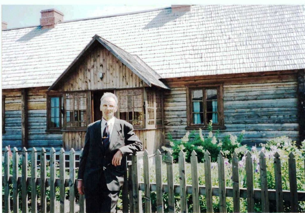 Andrejs Lucāns pie Kārļa Ulmaņa 