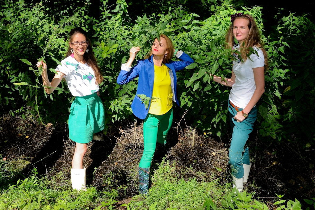 Dace Indrika, Ina Bauermeistere un Santa Miķelsone-Braže – «Nātres» sadzeltas, kultūrniezi veicina arī sabiedrībā, kopā ar biedriem un sadarbības partneriem īstenojot projektus.