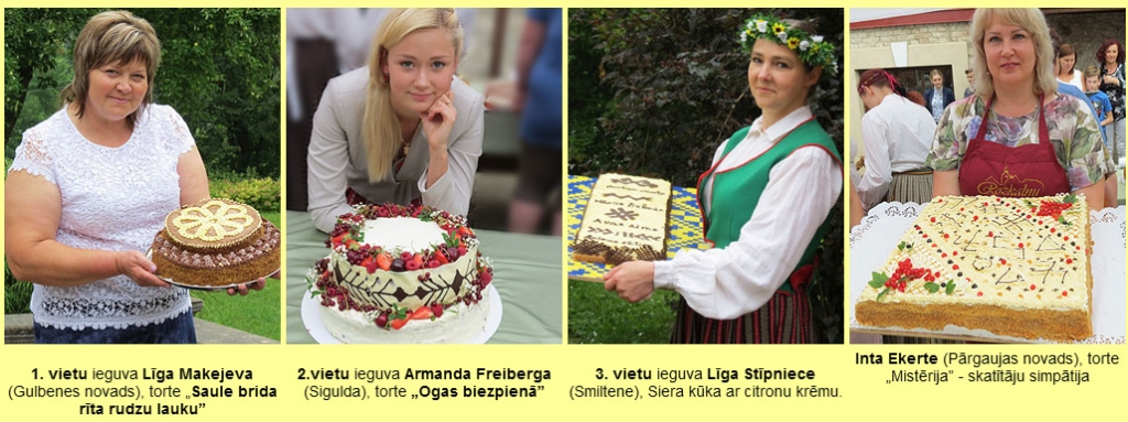 Vidzemes konkursa uzvarētājas