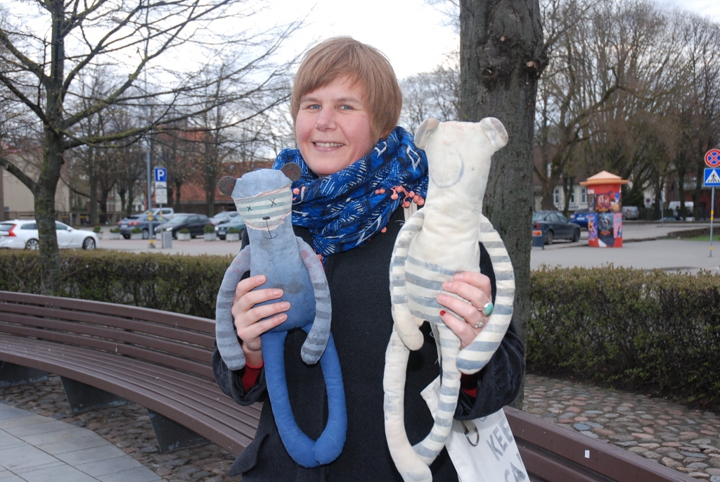 Alfrēds Apdomīgais, Kristīne Dekovice un “Fun&Ugly” ciltstēvs Aigars.