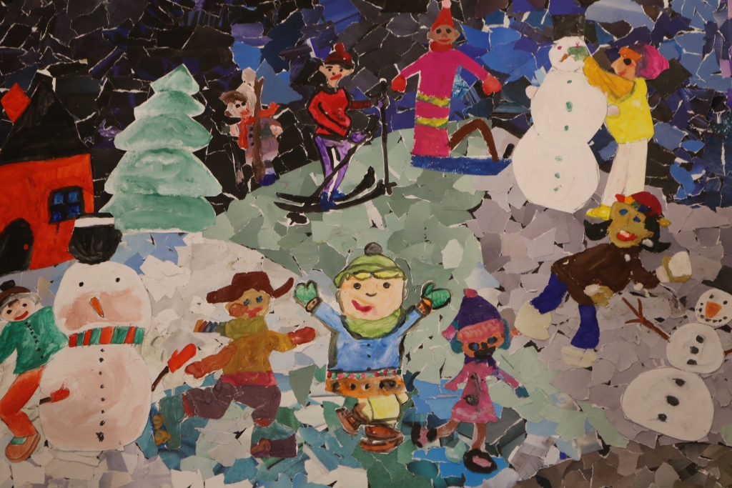 Talsu novada Pastendes pamatskolas 2. klases kolāža