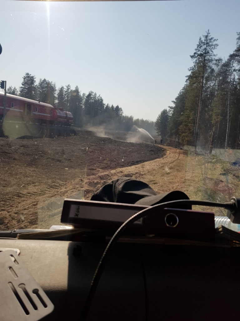 Meža ugunsgrēks Valles pagastā.