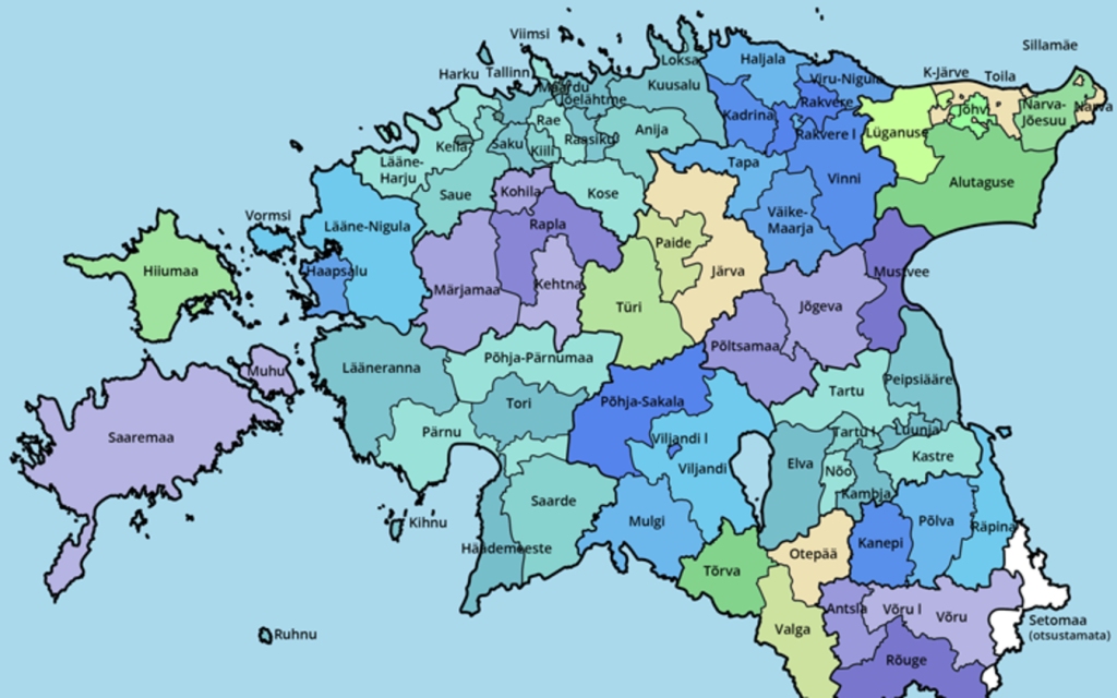 Igaunijā pašvaldību skaits samazinājies no 213 līdz 79, padarot tās spēcīgākas un ietekmīgākas; Foto: news.err.ee

