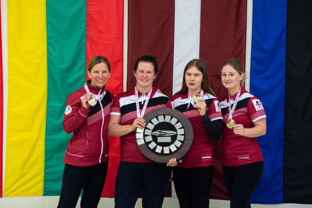 Latvijas čempiones kērlingā JKK/Staša-Šaršūne