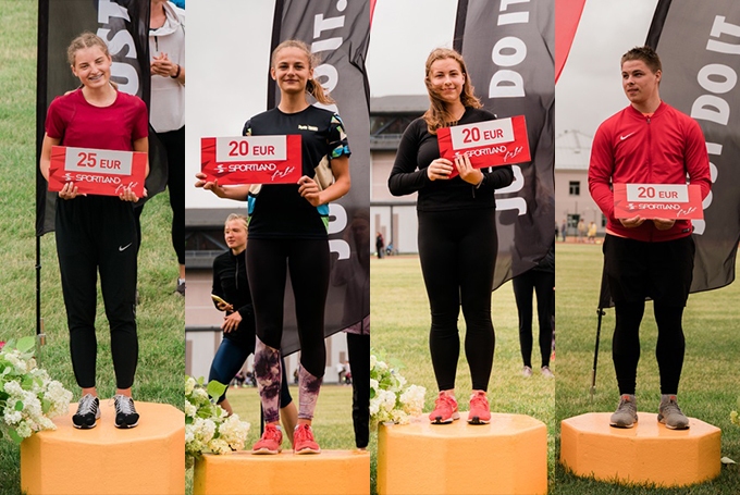 Attēlā (no kreisās) Māra Zīverte, Madara Ozoliņa, Elva Vestarta, Maksims Korotkovs