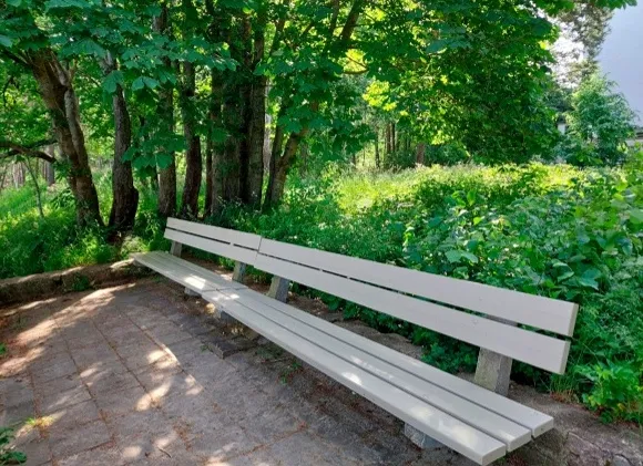 RAKSTNIEKU SOLIŅŠ būtu pelnījis, lai par to uzrakstītu atsevišķu romānu. Piemēram, ka uz soliņa sēdējis Imants Ziedonis kopā ar saviem gruzīnu kolēģiem, ar kuriem malkojuši vīnu un tuvējos krūmos izmētājuši kastaņus.